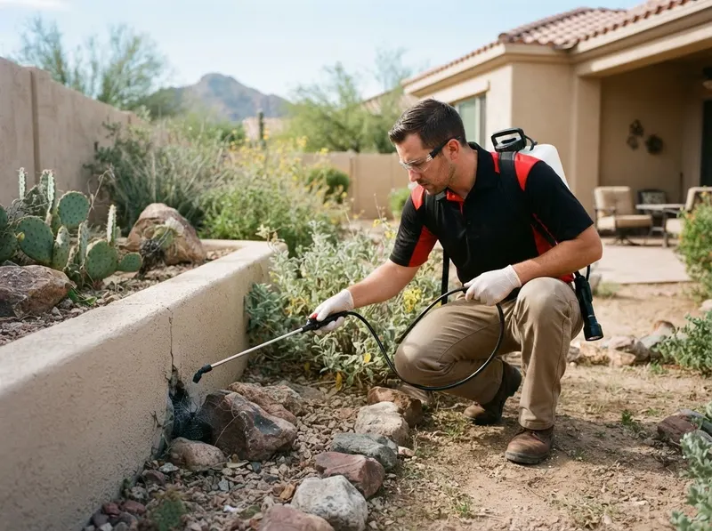 Black Widow and Desert Spider Control in Scottsdale, AZ