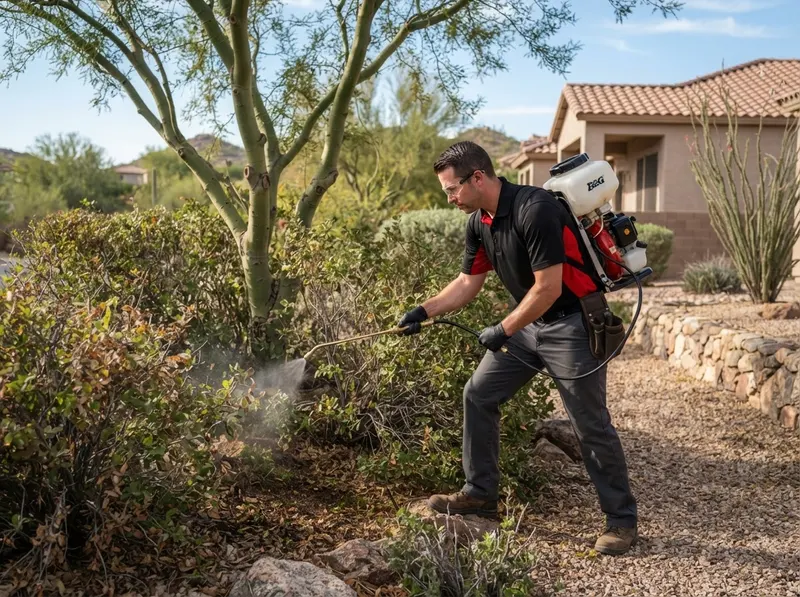 Tick and Flea Yard Remediation in Scottsdale, AZ